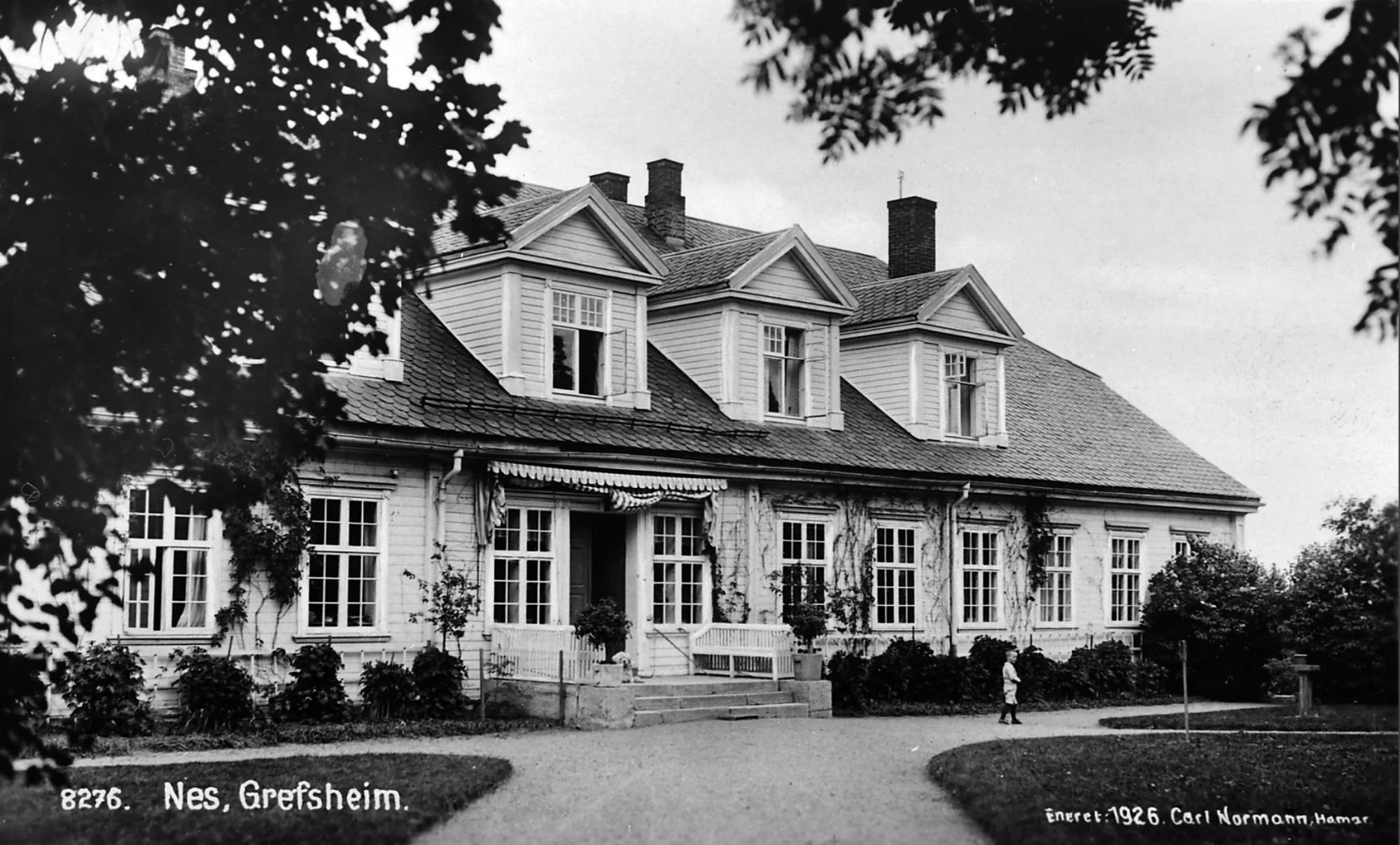 Nes, Grefsheim (postcard no. 8276)